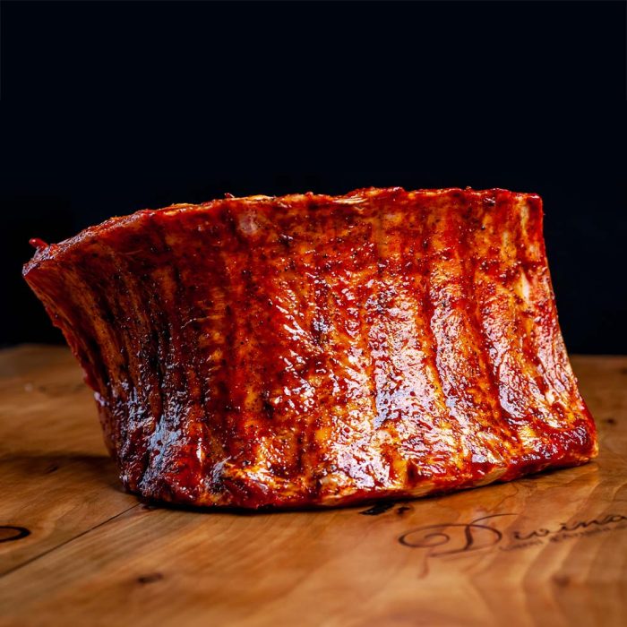 Costine St. Louis in salsa barbecue