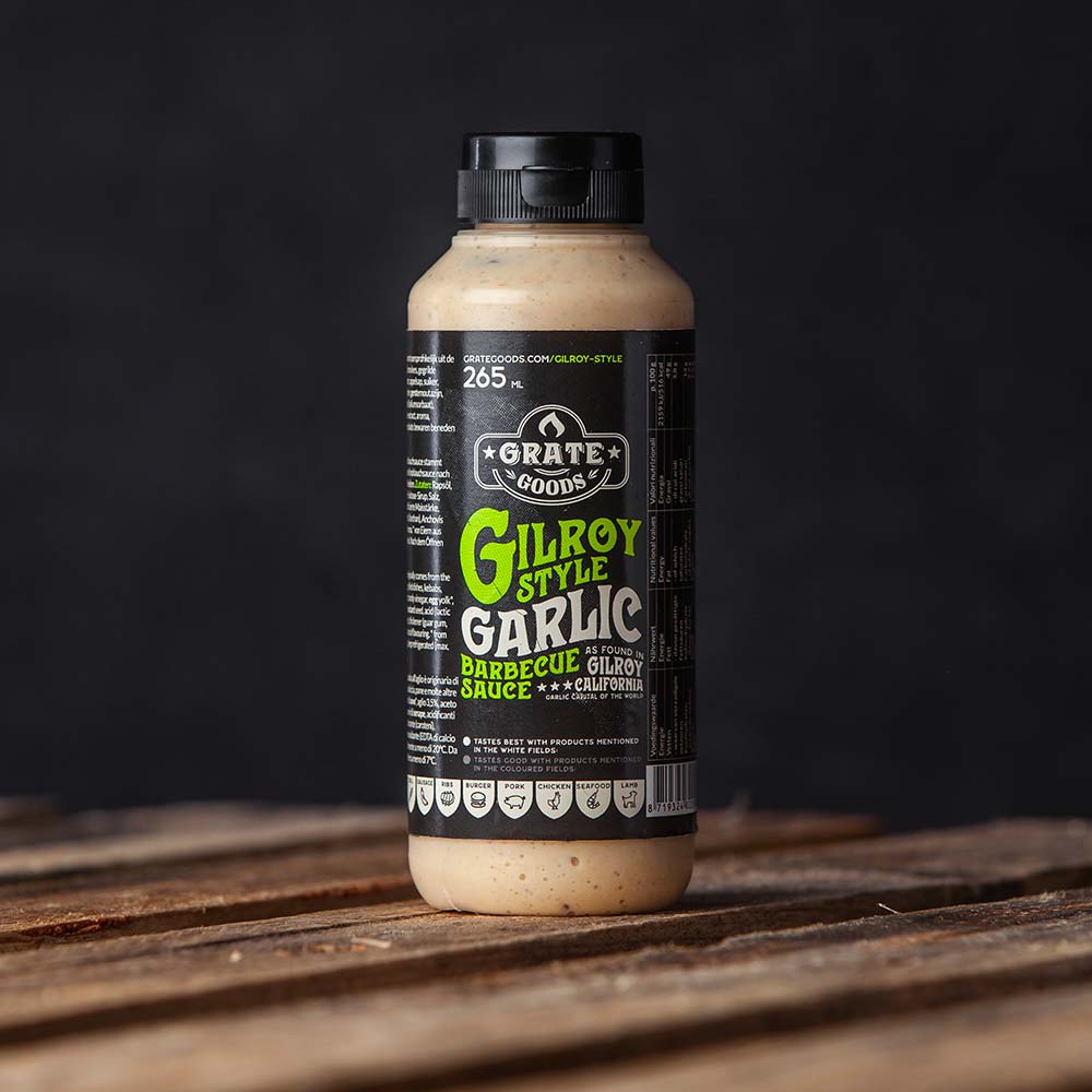 Salsa Barbecue Girloy Style Garlic 265ml
