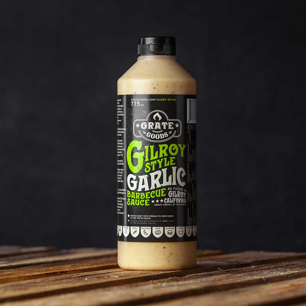 Salsa Barbecue Girloy Style Garlic 775ml