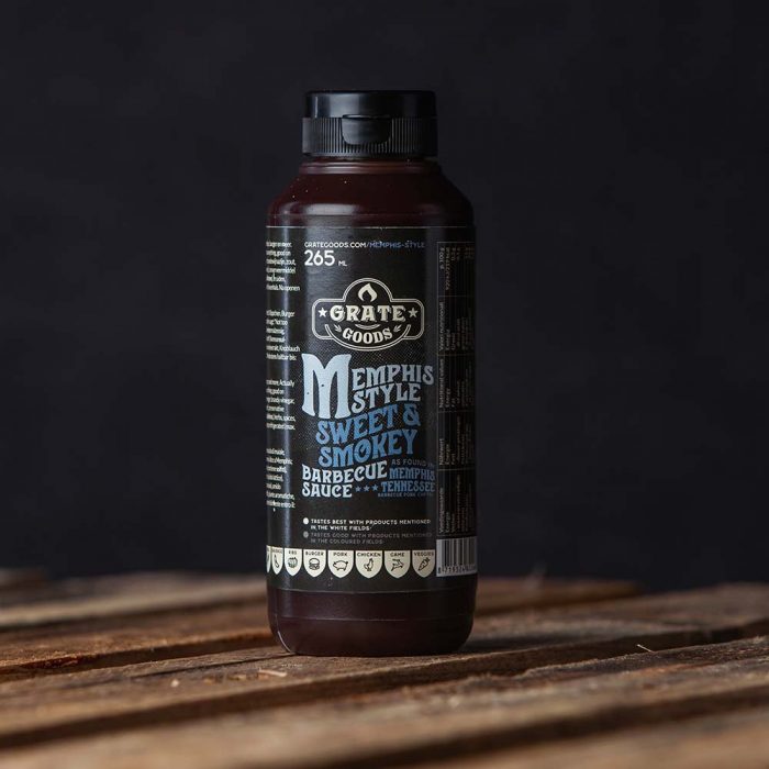 Salsa Barbecue Memphis Style Sweet And Smokey 265ml