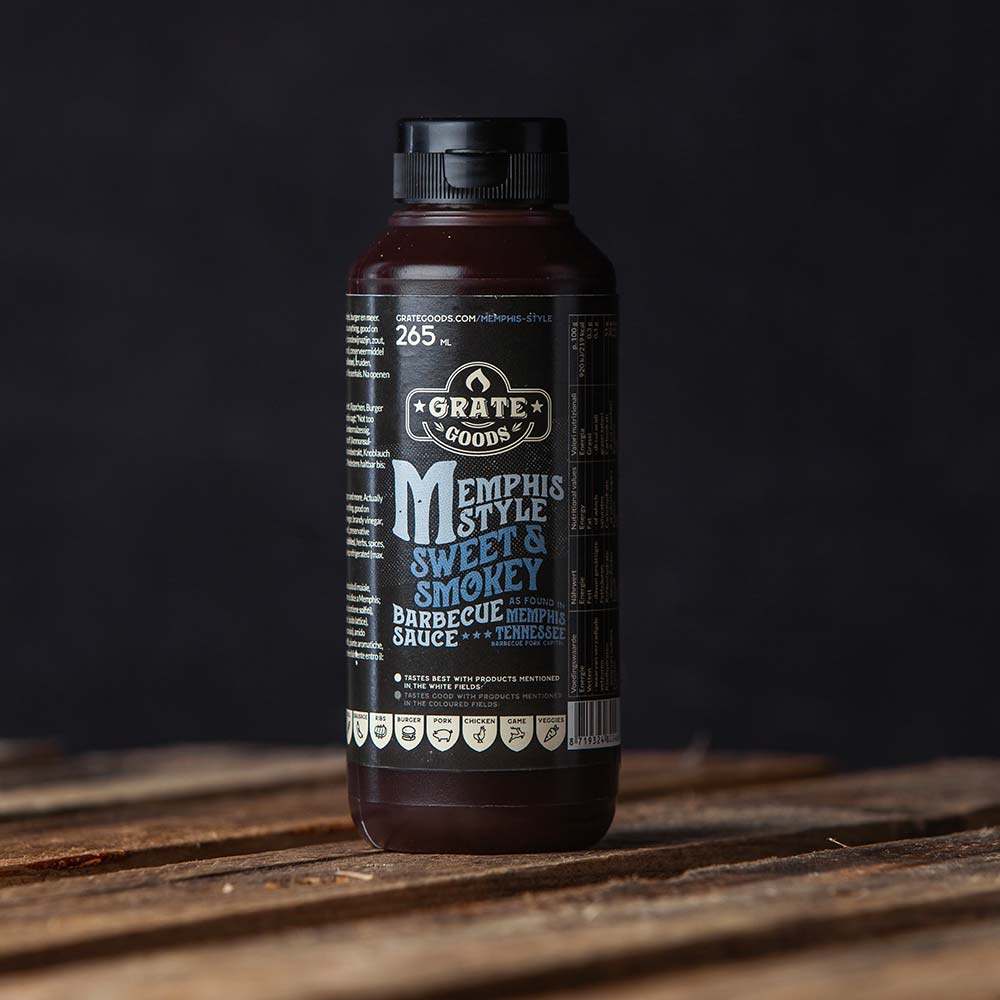 Salsa Barbecue Memphis Style Sweet And Smokey 265ml